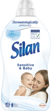Ополіскувач для білизни Silan Сенсетів та Дитячий 1.4 л
