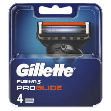 Сменные картриджи для бритья Gillette Fusion5 ProGlide (4 шт) фото 1