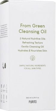 Гідрофільна олія Purito From Green Cleansing Oil з токоферолом 200 мл фото 2