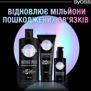 Кондиціонер для волосся інтенсивний Syoss Intense Plex 250 мл фото 8