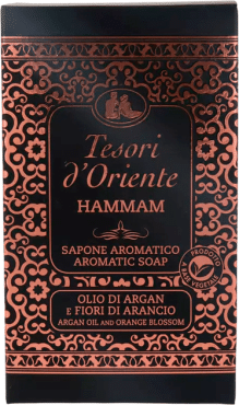 Крем-мыло Tesori d'Oriente парфюмированное Хаммам Масло Арганы и Апельсиновый цвет 125 г фото 2