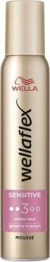 Мусс для укладки WELLAFLEX Sensitive для чувствительной кожи головы (фиксация 3) 200 мл