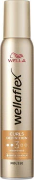 Мусс для волос WELLAFLEX для создания кучерей 3, 200 мл