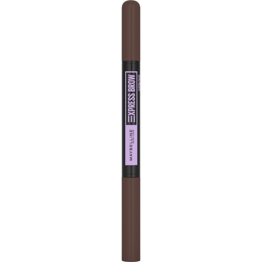 Карандаш-тени для бровей Maybelline Brow Satin Duo 05, темно-коричневый