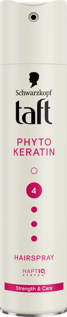 Лак для волос Taft Phyto Keratin 4, 250 мл