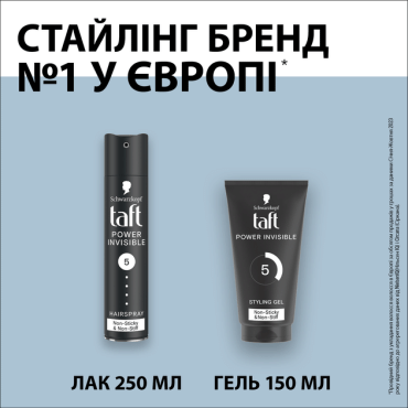 Лак для волос Taft power Невидимая фиксация 5, 250 мл фото 6