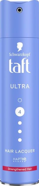 Лак для волосся Taft Ultra 4, 250 мл