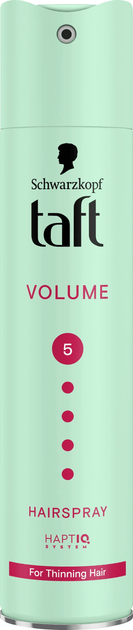 Лак для волос Taft Volume для нормальных и тонких волос 250 мл