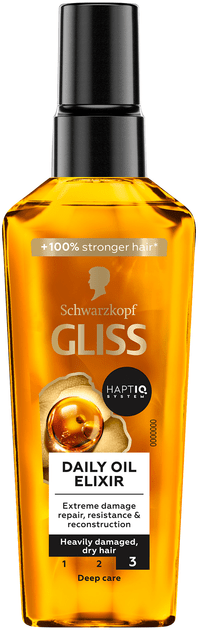 Олія доглядова Gliss Oil-Еліксир для дуже пошкодженого та сухого волосся 75 мл