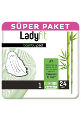 Прокладки гігієнічні Ladyfit Bamboo Normal, 24 шт