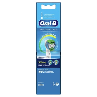 Насадки для електричної зубної щітки Oral B Precision Clean, 2 шт фото 1