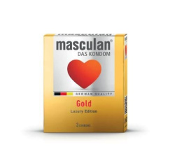 Презервативы Masculan Gold Edition, 3 шт