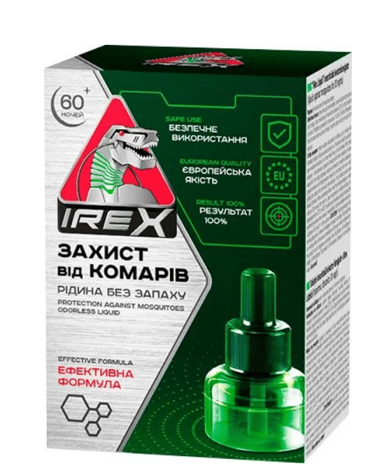 Жидкость от комаров Irex, 60 ночей