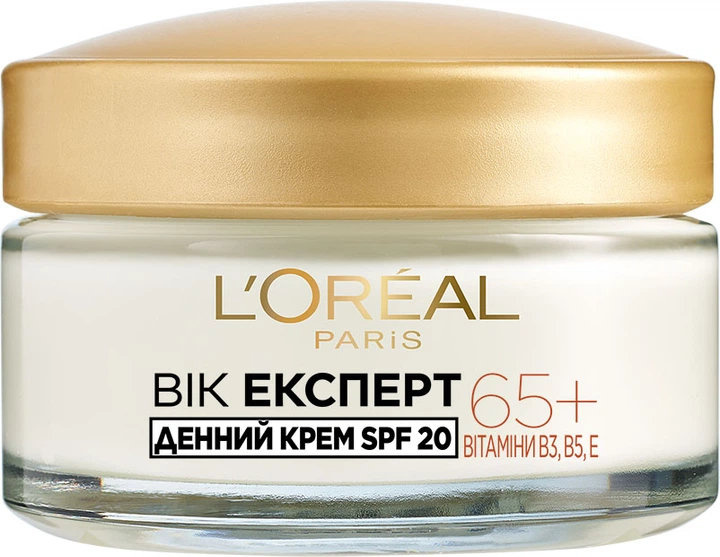 Антивіковий крем для обличчя L'Oréal Paris Skin Експерт 65+ денний 50 мл