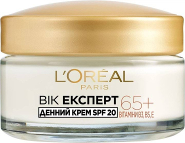 Антивозрастной крем для лица L'Oréal Paris Skin Экспер 65+ дневной 50 мл