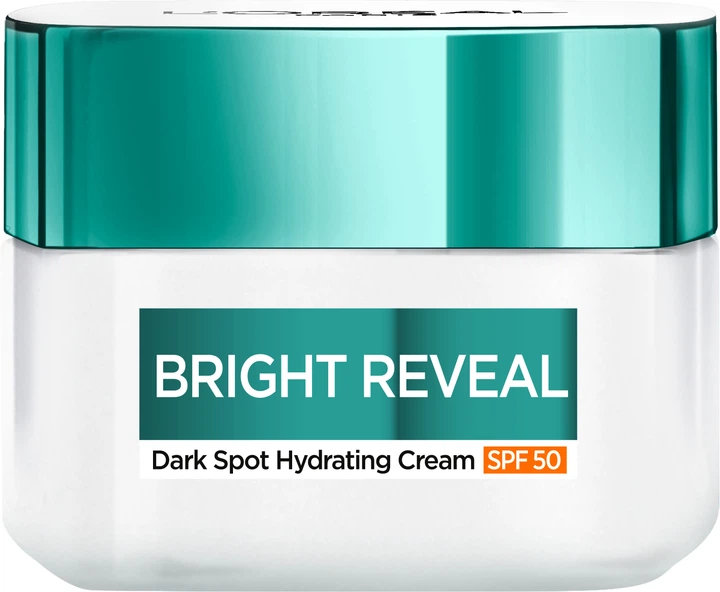 Крем для обличчя L'Oreal Bright Reveal SPF 50 проти пігментних плям 50 мл