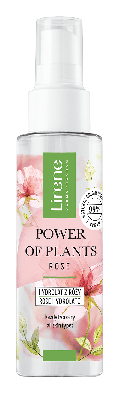 Гідролат інтенсивне Lirene омолодження Троянда Power of Plants, 100мл