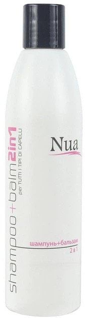 Шампунь + бальзам Nua 2в1 для всех типов волос, 250 мл