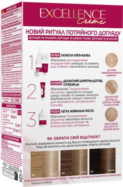 Краска для волос L'Oréal Paris Excellence Crème оттенок 9.1 очень светло-русый пепельный фото 1