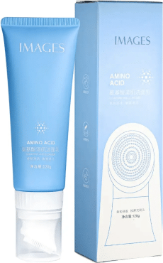 Пінка для вмивання IMAGES amino acid із щіточкою з амінокислотами 120 мл фото 2