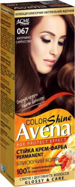 Стойкая крем-краска для волос Acme Avena Shine Color 067 Капучино