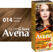 Стойкая крем-краска для волос Acme Avena Shine Color 014 Русый фото 1