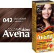 Стойкая крем-краска для волос Acme Avena Shine Color 042 Каштановый фото 1