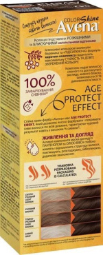 Стойкая крем-краска для волос Acme Avena Shine Color 042 Каштановый фото 2