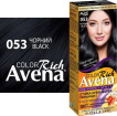 Стойкая крем-краска для волос Acme Avena Rich Color 053 Черный фото 1