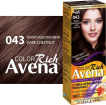 Стойкая крем-краска для волос Acme Avena Rich Color 043 Темно-каштановый фото 1
