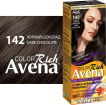 Стойкая крем-краска для волос Acme Avena Rich Color 142 Черный шоколад фото 1