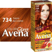 Стойкая крем-краска для волос Acme Avena Gloss Color 734 Тициан фото 1