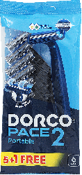 Dorco станок одноразовый 2 лезвия, 6 шт