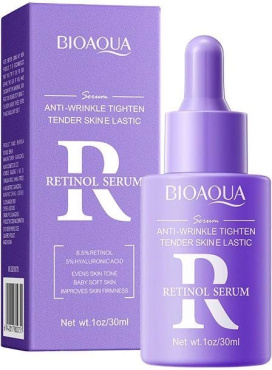 Сироватка для обличчя Bioaqua Anti-Wrinkle Tighten з ретинолом 30 мл фото 1
