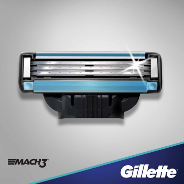 Змінні картриджі для гоління (леза) чоловічі Gillette Mach3 8 шт фото 5