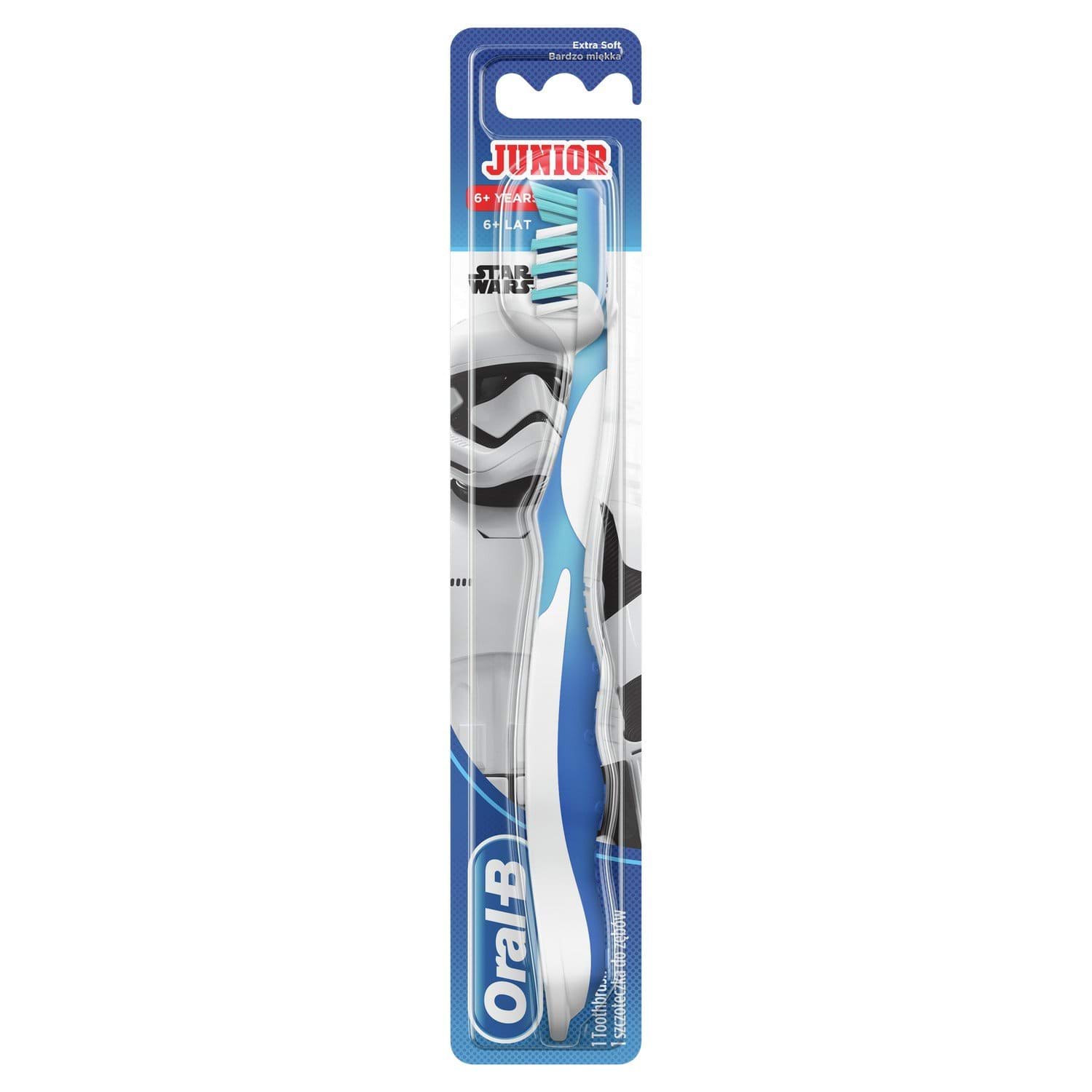 Зубная щетка Oral-B Junior 6-12 лет Star Wars, 1 шт.