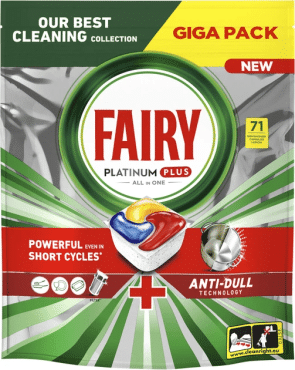Средство для посудомоечных машин Fairy Platinum Plus All-в-1 капсулы 71 шт. фото 6