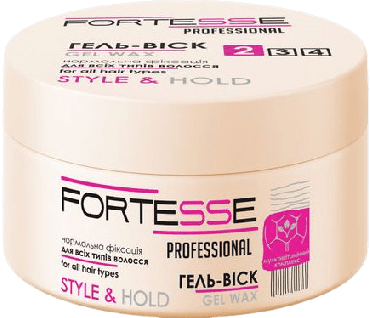 Гель-воск Fortesse Professional Style & Hold для нормальной фиксации 75 мл