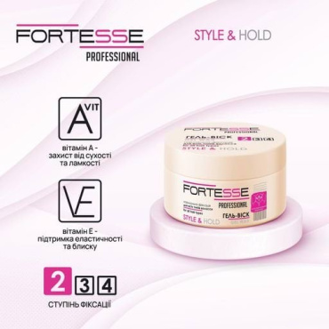 Гель-воск Fortesse Professional Style & Hold для нормальной фиксации 75 мл фото 1