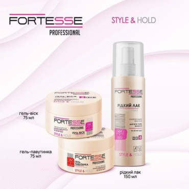 Гель-воск Fortesse Professional Style & Hold для нормальной фиксации 75 мл фото 4