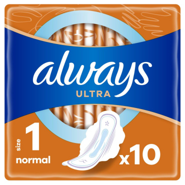 Гігієнічні прокладки Always Ultra Normal (Розмір 1) 10 шт