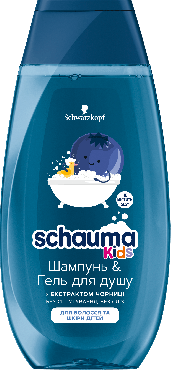 Набір для хлопчиків Schauma & Fa Kids Шампунь 250 мл + Гель для душу 250 мл фото 1