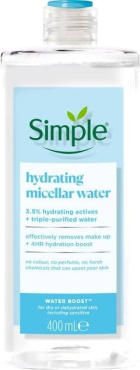 Мицеллярная вода Simple Water Boost 400 мл