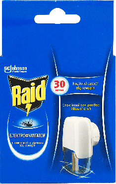RAID фумігатор з рідиною проти комарів 30ночей, 21.9мл