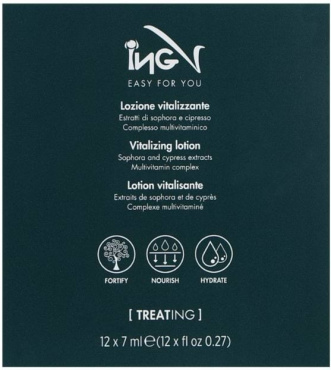 Сироватка-лосьйон ING Інтенсивне відновлення для волосся 12 шт. х 7 мл фото 2