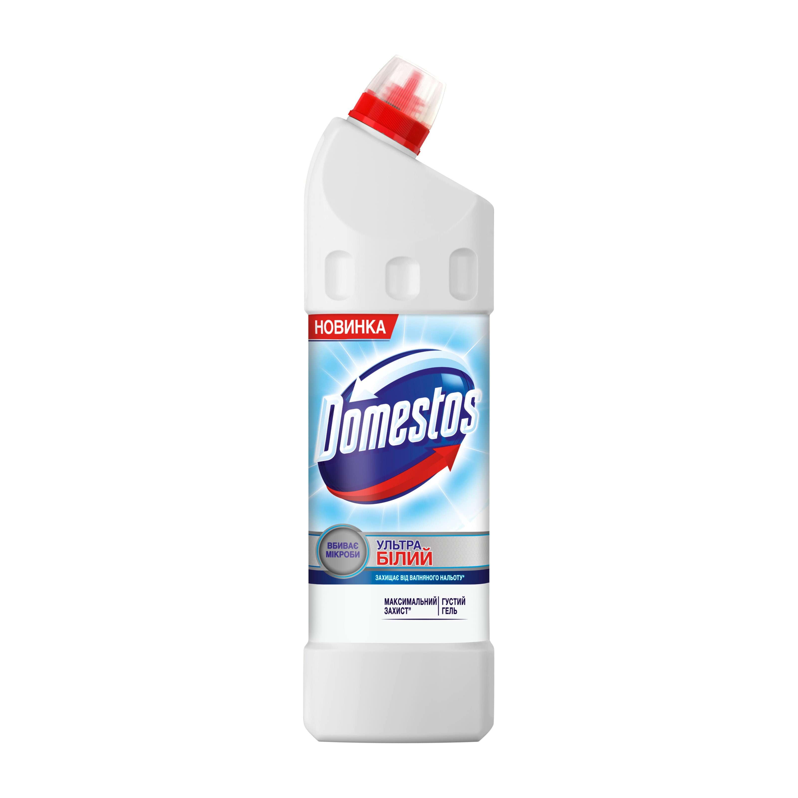 Средство для чистки унитаза Domestos Ультра Белый 1000мл