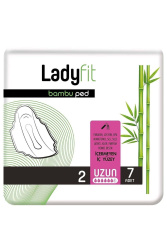 Прокладки гігієнічні Ladyfit Bamboo Long, 7 шт