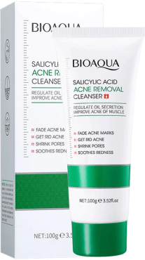 Пенка для умывания Bioaqua Salicylic Acid Acne Removal Cleanser с салициловой кислотой 100 мл фото 1