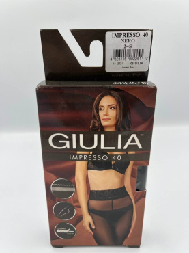 Giulia колготки жіночі IMPRESSO 40 nero 3, mini