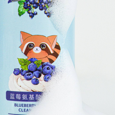 Мус-пенка для умывания Sersanlove Blueberry с аминокислотами и черникой 150 мл фото 5